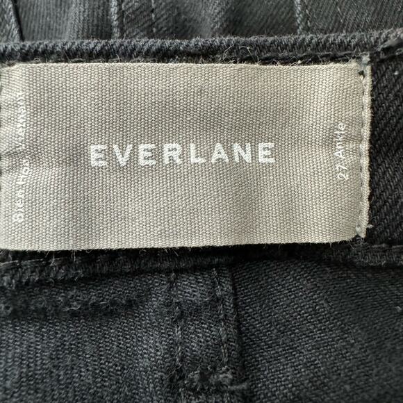 Everlane Black Mid Rise Ankle Skinny Jeans Size 27 - Picture 5 of 8